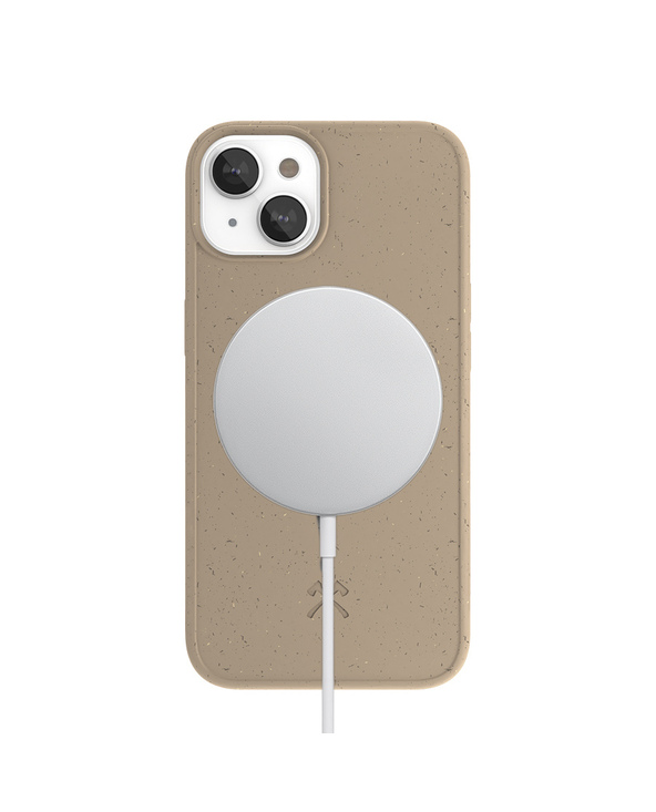 Woodcessories Bio Case MagSafe coque de protection pour téléphones portables 15,5 cm (6.1") Housse Taupe Woodcessories Bio Case MagSafe coque de protection pour téléphones portables 15,5 cm (6.1") Housse Taupe