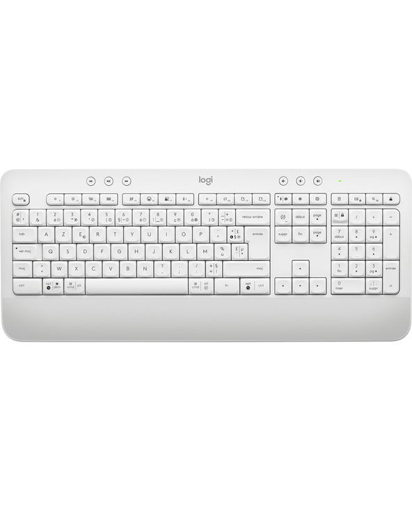 Logitech Signature K650 clavier Bureau Bluetooth AZERTY Français Blanc