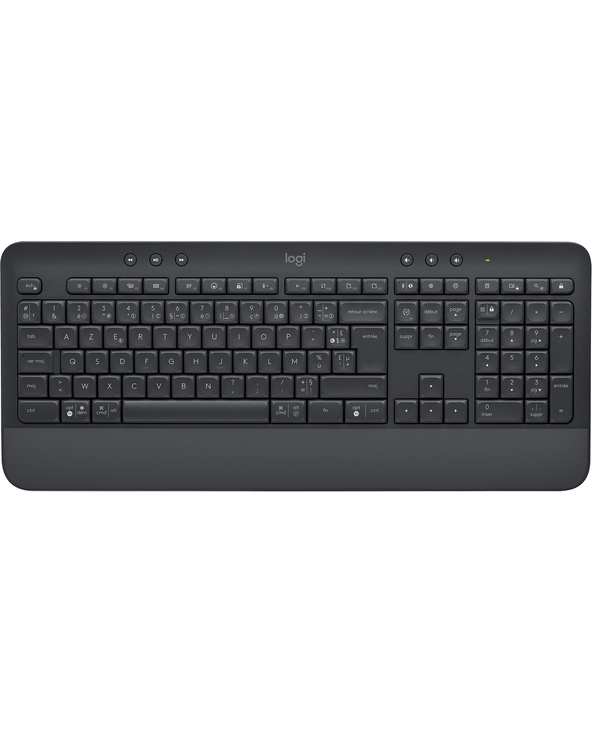 Logitech Signature K650 clavier Bureau Bluetooth AZERTY Français Graphite