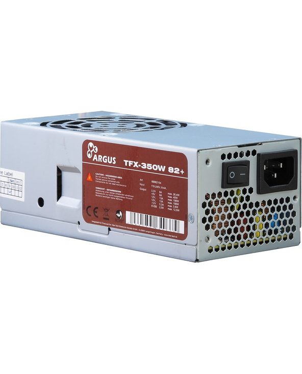 Inter-Tech TFX-350W unité d'alimentation d'énergie 20+4 pin ATX ATX Gris