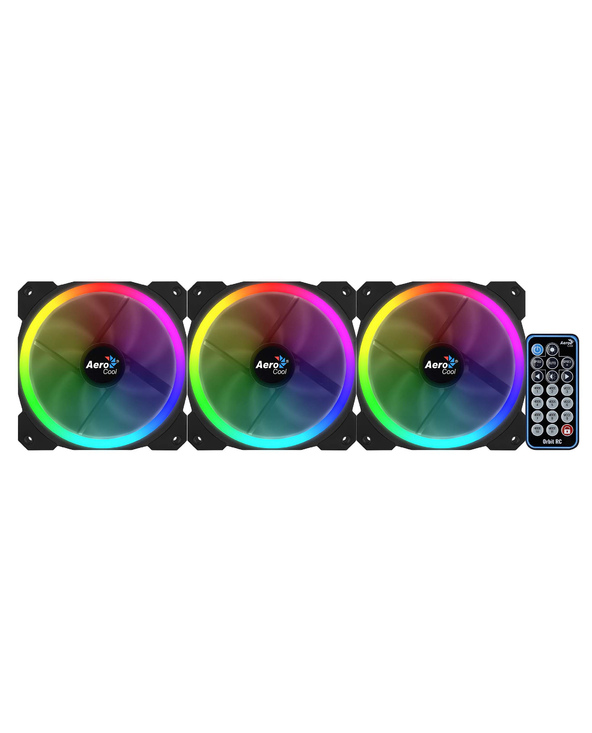 Aerocool Orbit RC Boitier PC Ventilateur 12 cm Noir