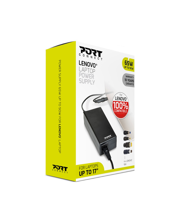 Port Designs 900093-LE adaptateur de puissance & onduleur Intérieure 90 W Noir