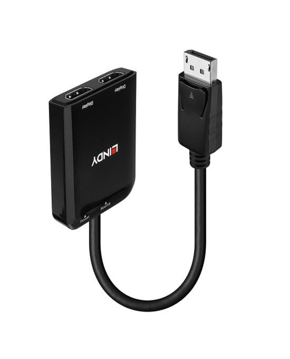 Lindy 38433 câble vidéo et adaptateur DisplayPort 2 x HDMI
