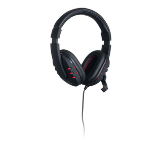 Connect IT GH1000 Casque Avec fil Arceau Jouer Noir