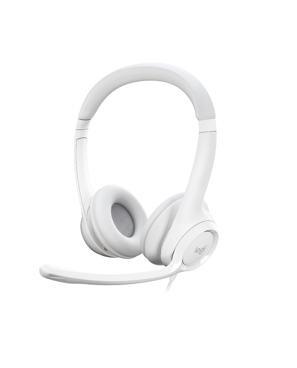 Logitech H390 Casque Avec fil Arceau Bureau/Centre d'appels USB Type-A Blanc