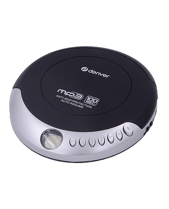 Denver DMP-391 Lecteur CD portable Noir, Gris