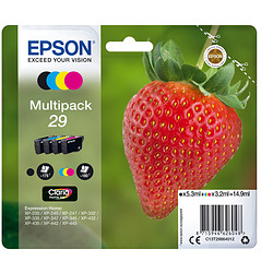 Epson Strawberry Multipack "Fraise" 29 - Encre Claria Home N,C,M,J
