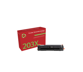 Everyday Toner remanufacturé Noir  de Xerox compatible avec HP 203X (CF540X), Grande capacité