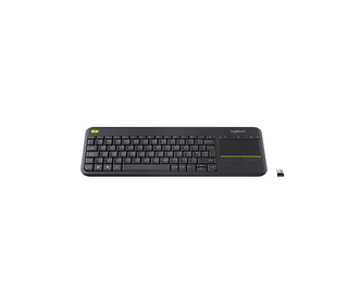 Logitech K400 Plus Tv clavier Universel RF sans fil AZERTY Français Noir