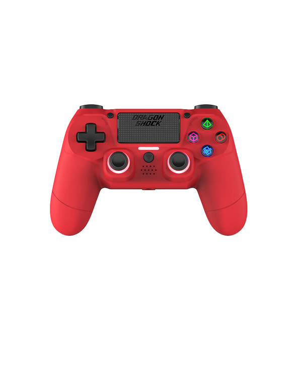 Dragonshock Mizar Rouge Bluetooth Manette de jeu PlayStation 4