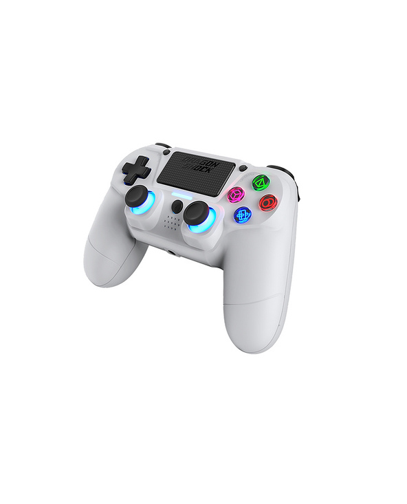 Dragonshock Mizar Blanc Bluetooth Manette de jeu Analogique/Numérique PlayStation 4