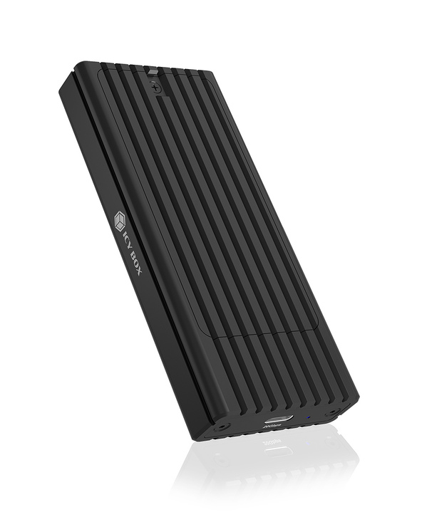 ICY BOX IB-1917M-C32 Enceinte ssd Noir M.2 Alimenté par port USB
