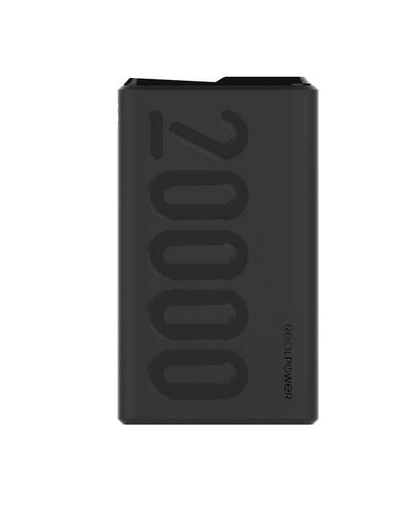 RealPower PB-20000PD+ 20000 mAh Noir
