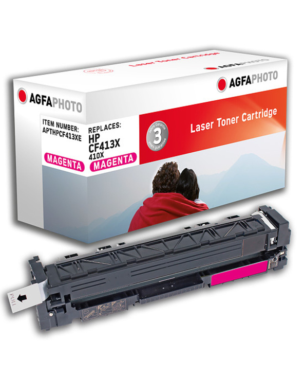 AgfaPhoto APTHPCF413XE Cartouche de toner 1 pièce(s) Compatible Magenta