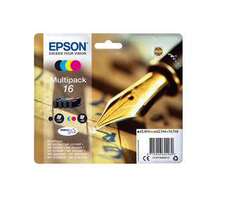 Epson Pen and crossword Multipack "Stylo à plume" 16 - Encre DURABrite Ultra N,C,M,J