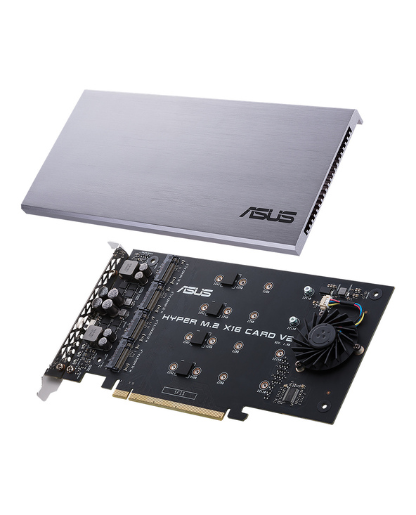 ASUS HYPER M.2 X16 CARD V2 carte et adaptateur d'interfaces Interne