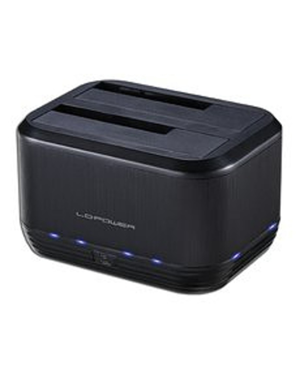 LC-Power LC-DOCK-U3-III Station d'accueil de disques de stockage USB 3.2 Gen 1 (3.1 Gen 1) Type micro-B Noir