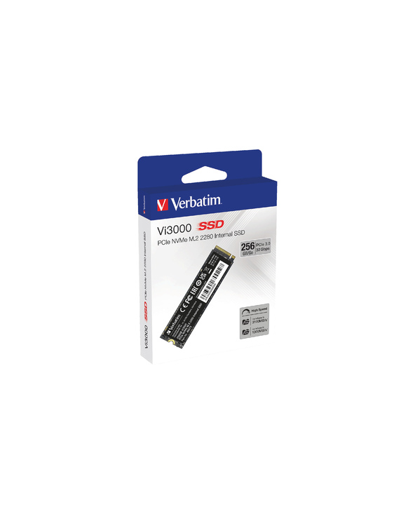Verbatim Vi3000 M.2 256 Go PCI Express 3.0 NVMe