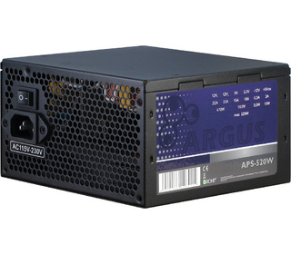 Inter-Tech Argus APS unité d'alimentation d'énergie 520 W 20+4 pin ATX ATX Noir