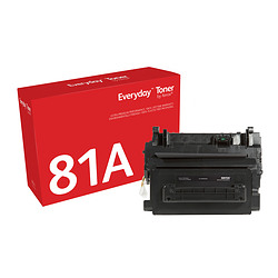 Everyday Toner Noir  de Xerox compatible avec HP 81A (CF281A/ CRG-039), Capacité standard
