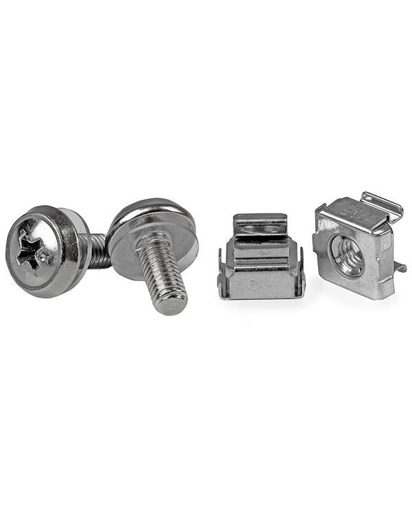 StarTech.com Paquet de 50 vis de montage et écrous cage M5 pour armoire serveur