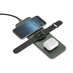 Terratec ChargeAIR All Écouteurs, Casque, Smartphone, Smartwatch Vert Recharge sans fil Charge rapide Intérieure