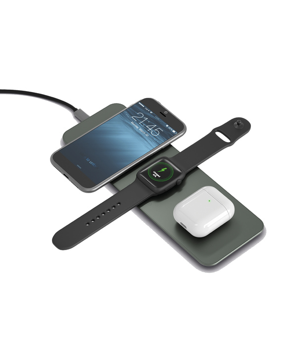Terratec ChargeAIR All Écouteurs, Casque, Smartphone, Smartwatch Vert Recharge sans fil Charge rapide Intérieure