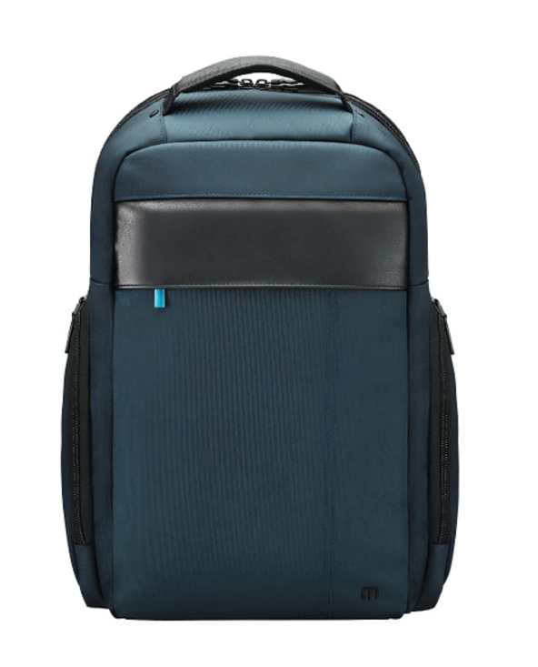 Mobilis Executive 3 40,6 cm (16") Étui sac à dos Noir, Bleu