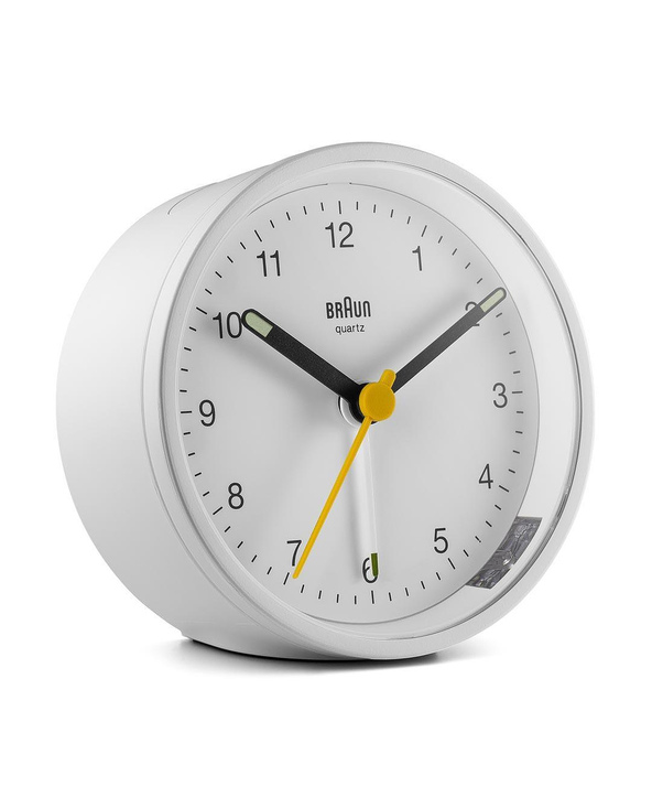Braun BC12W Réveil à quartz Blanc