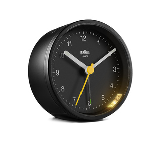 Braun BC12 Réveil à quartz Noir