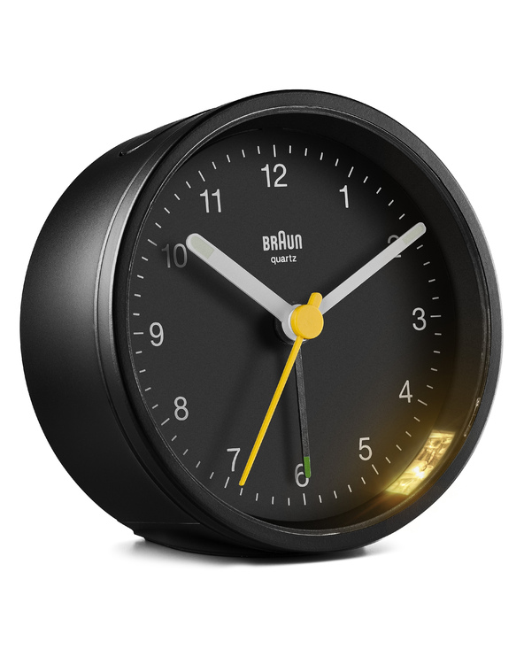 Braun BC12 Réveil à quartz Noir Braun BC12 Réveil à quartz Noir