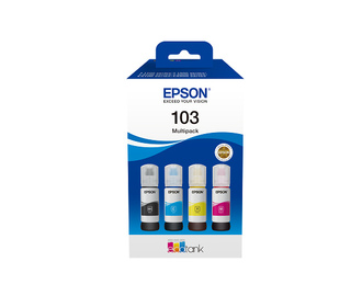 Epson C13T00S64A cartouche d'encre 4 pièce(s) Original Noir, Cyan, Magenta, Jaune