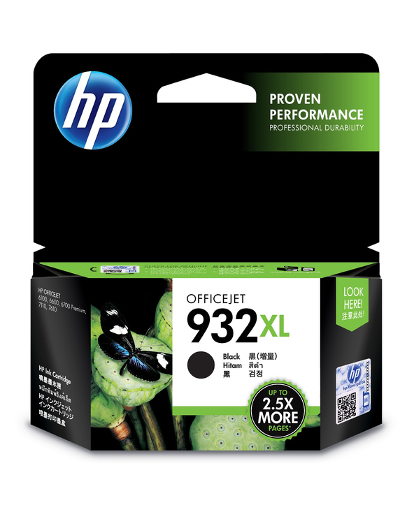 HP 932XL cartouche d'encre noir grande capacité authentique