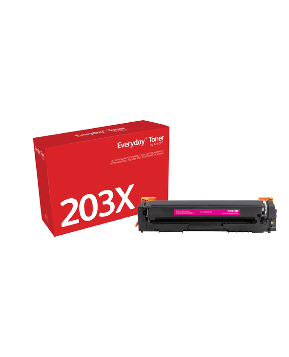 Everyday Toner Magenta  de Xerox compatible avec HP 202X (CF543X/CRG-054HM), Grande capacité