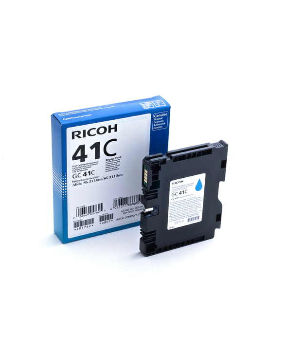 Ricoh 405762 cartouche d'encre 1 pièce(s) Original Rendement standard Cyan
