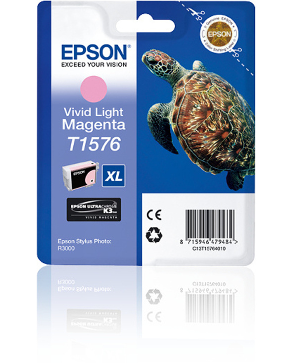 Epson Turtle Cartouche "Tortue" - Encre UlC K3 VM Mc Epson Turtle Cartouche "Tortue" - Encre UlC K3 VM Mc