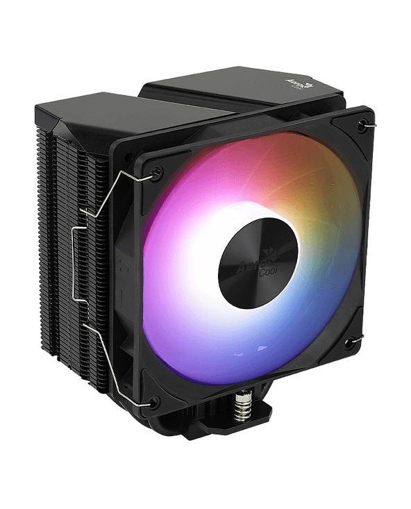 Aerocool Rime 4 Processeur Refroidisseur d'air 12 cm Noir 1 pièce(s)
