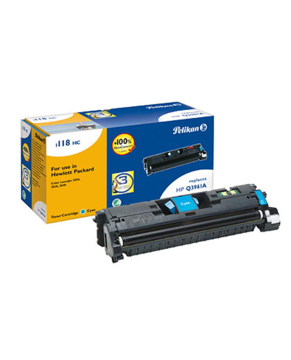 Pelikan Toner HP Q3961A Cyan Cartouche de toner