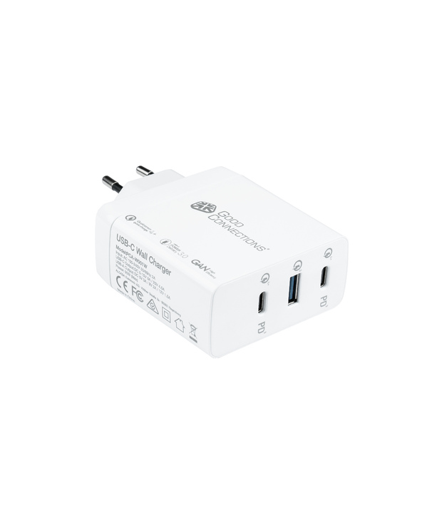 Alcasa PCA-W001W chargeur d'appareils mobiles Universel Blanc Secteur Charge rapide Intérieure