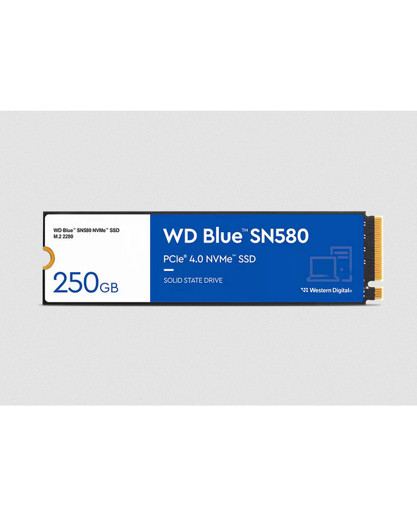 Western Digital Blue SN580 M.2 250 Go PCI Express 4.0 NVMe TLC