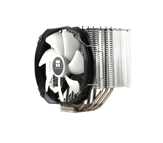 Thermalright MACHO REV. C Processeur Refroidisseur d'air 14 cm Noir, Acier inoxydable, Blanc