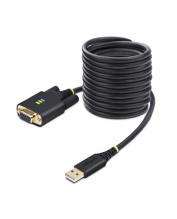 StarTech.com 1P10FFCN-USB-SERIAL câble Série Noir 3 m USB Type-A DB-9
