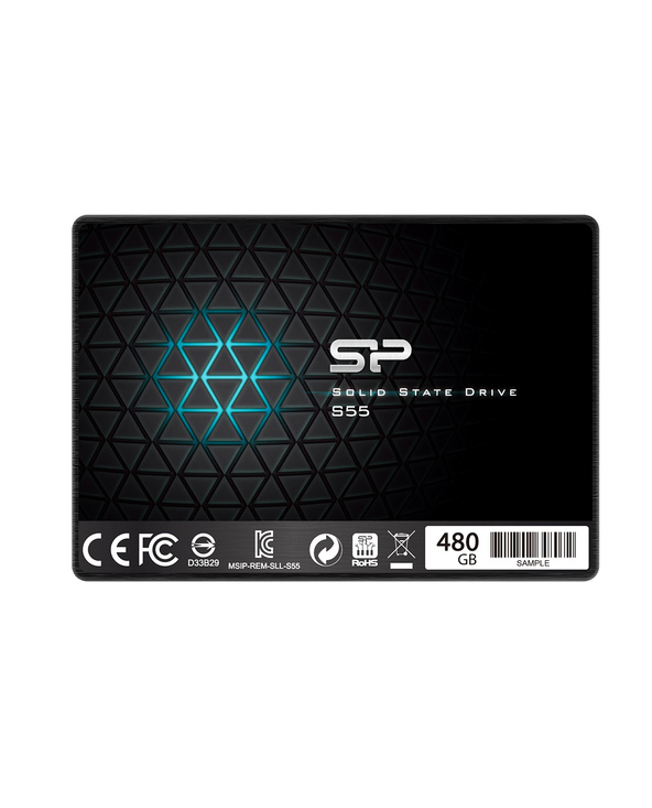 Silicon Power Slim S55 2.5" 480 Go Série ATA III TLC