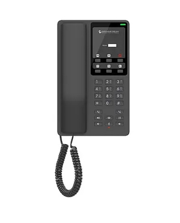 Grandstream Networks GHP621 téléphone fixe Noir 2 lignes LCD Wifi