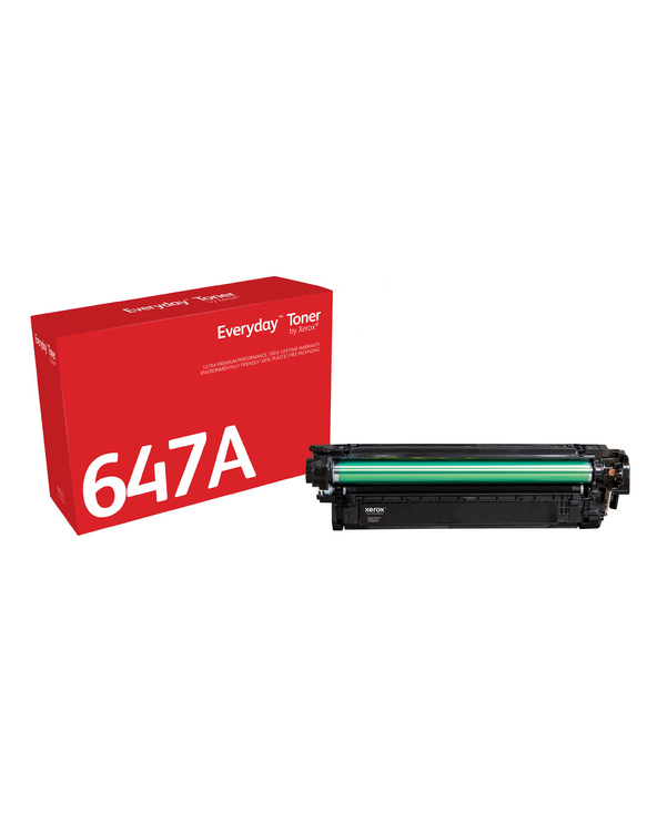 Everyday Toner Noir  de Xerox compatible avec HP 647A (CE260A), Capacité standard