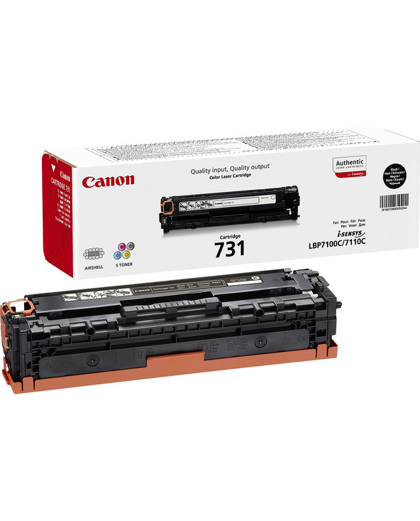 Canon 731 Cartouche de toner 1 pièce(s) Original Noir