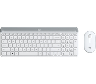 Logitech MK470 clavier Souris incluse Bureau RF sans fil AZERTY Français Blanc