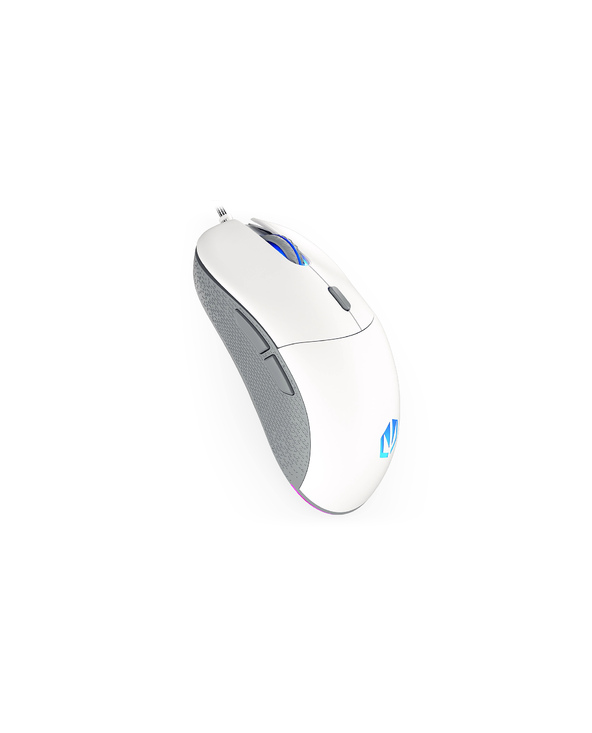 ENDORFY GEM Plus Onyx White souris Jouer Droitier USB Type-C Optique 19000 DPI