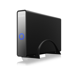 ICY BOX IB-382H-C31 Boîtier disque dur/SSD Noir 2.5/3.5"