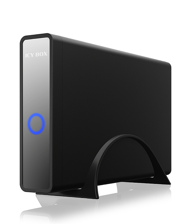ICY BOX IB-382H-C31 Boîtier disque dur/SSD Noir 2.5/3.5"